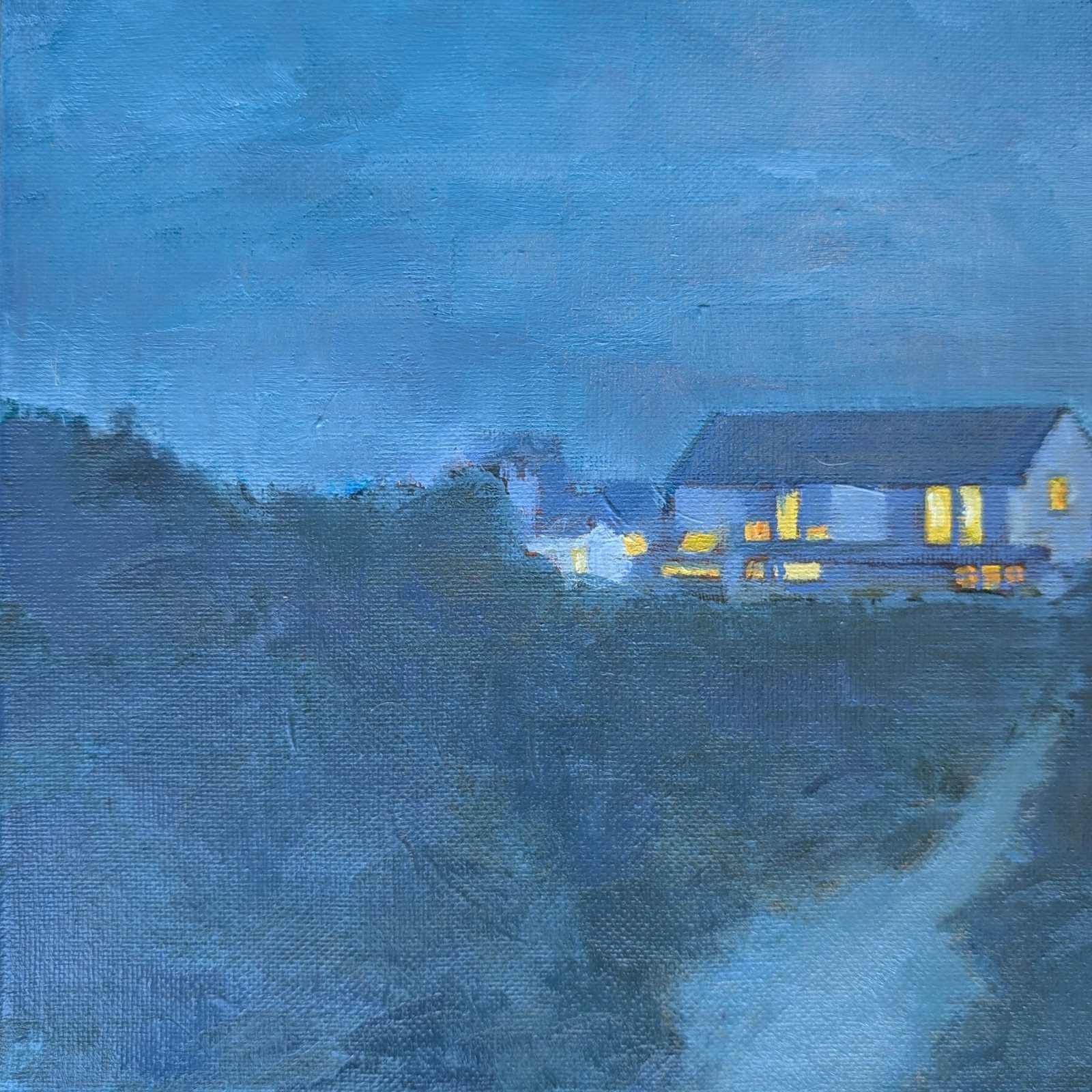 Welsh House: the painting