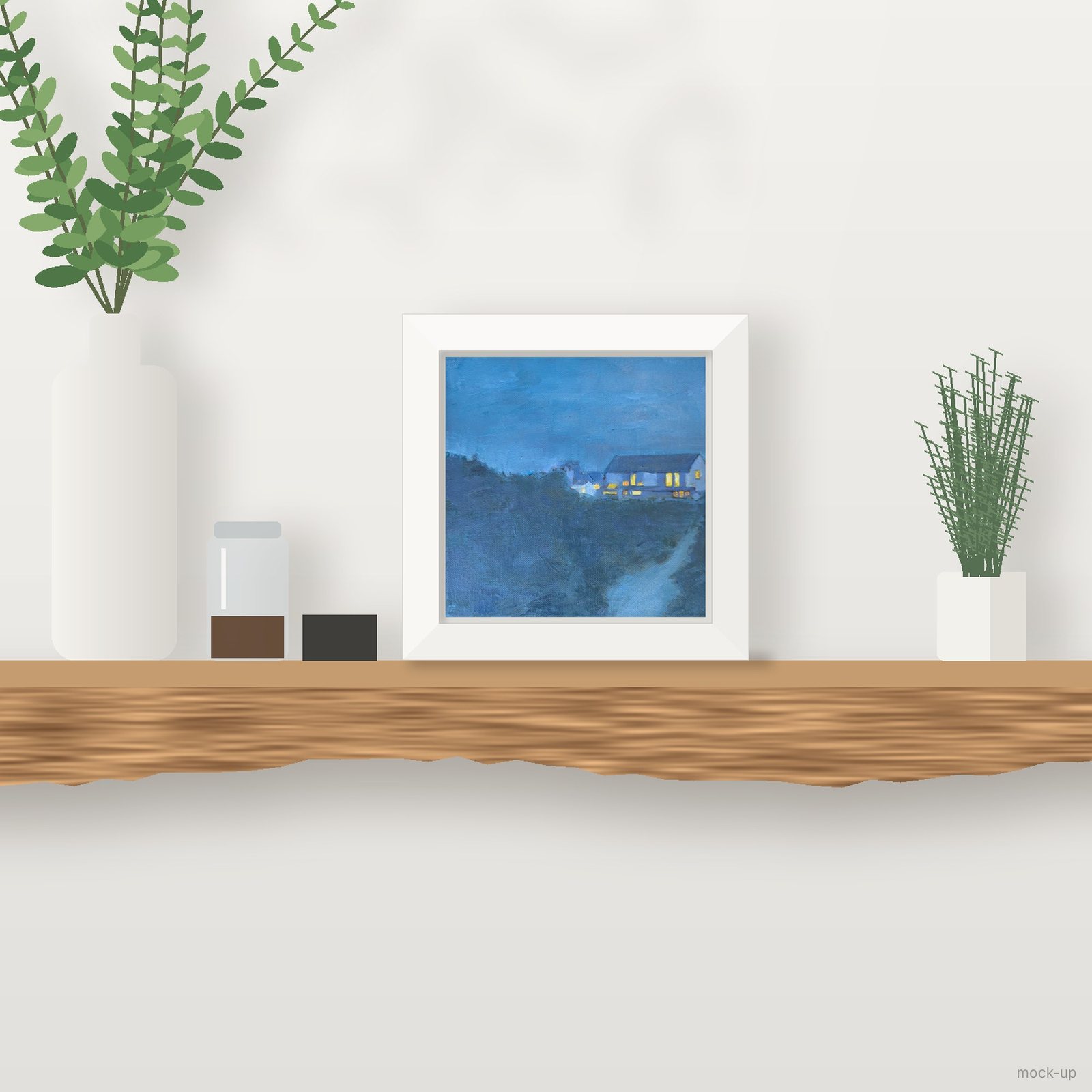 Welsh House: on a shelf, for scale